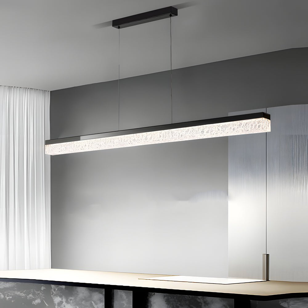 WINTHORPE 47.24'' SINGLE-LIGHT DIMMABLE ISLAND PENDANT IN BLACK BRONZE