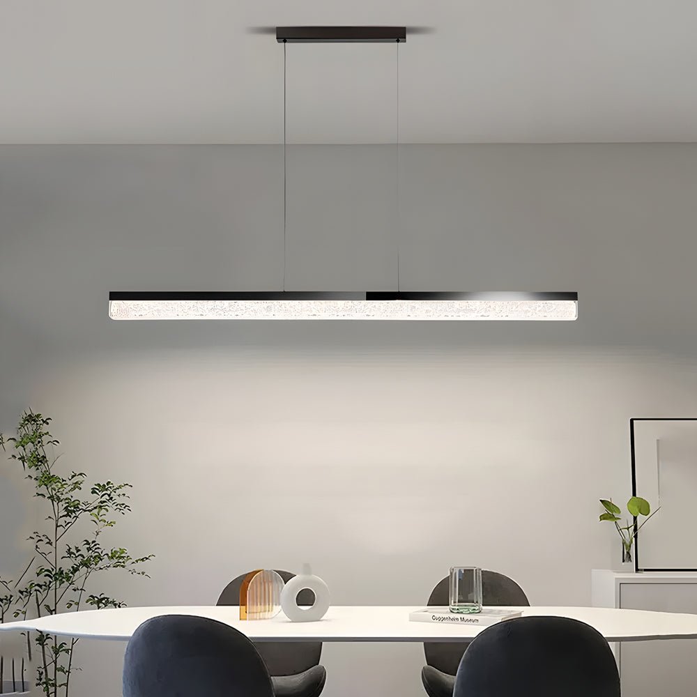WINTHORPE 47.24'' SINGLE-LIGHT DIMMABLE ISLAND PENDANT IN BLACK BRONZE