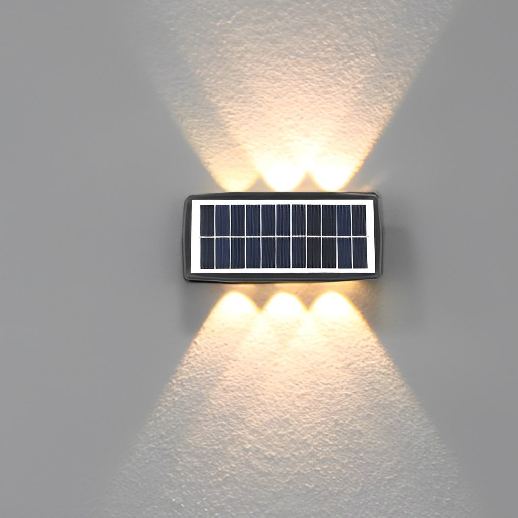 WINDSOR RECTANGULAR LED WALL SCONCE WITH WATERPROOF FINISH