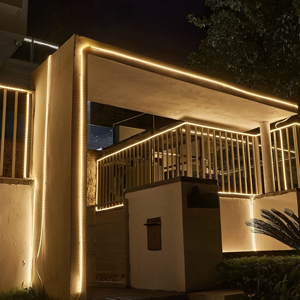 WINDSOR LED STEP AND DECK ILLUMINATION STRIP WITH WATER-RESISTANT SILICONE SHEATH