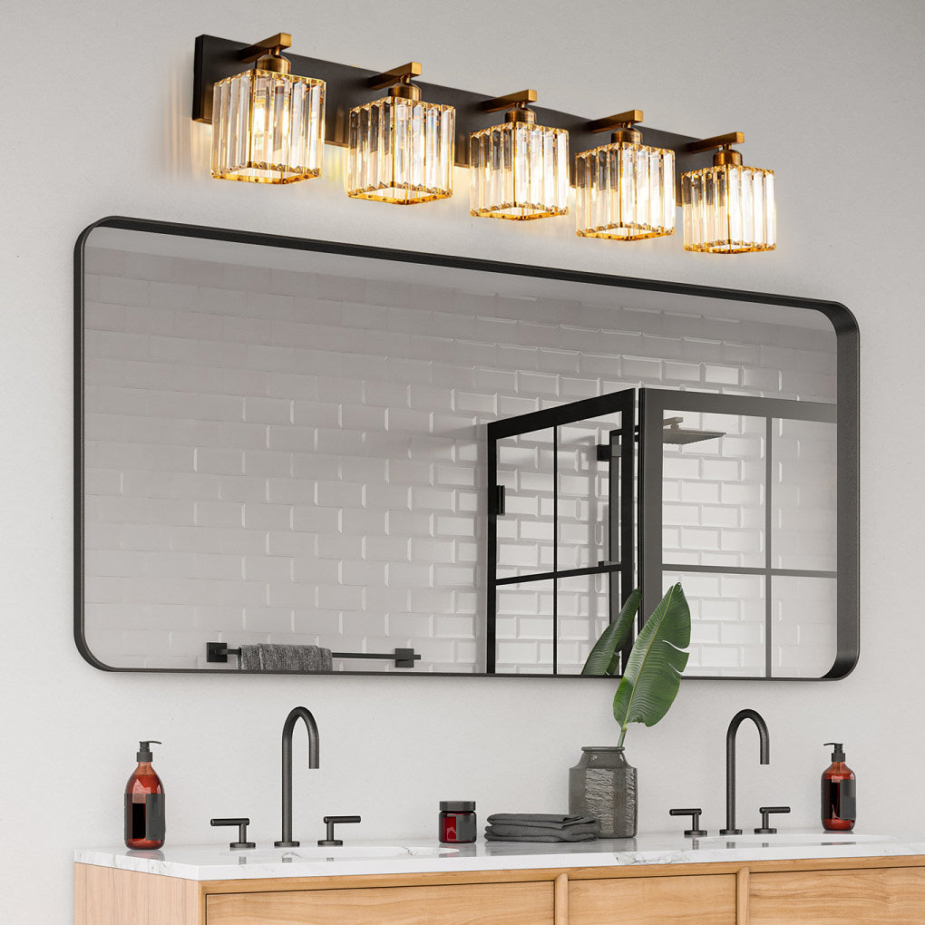 WINCHESTER QUADRA CRYSTAL ILLUMINATOR WALL SCONCE