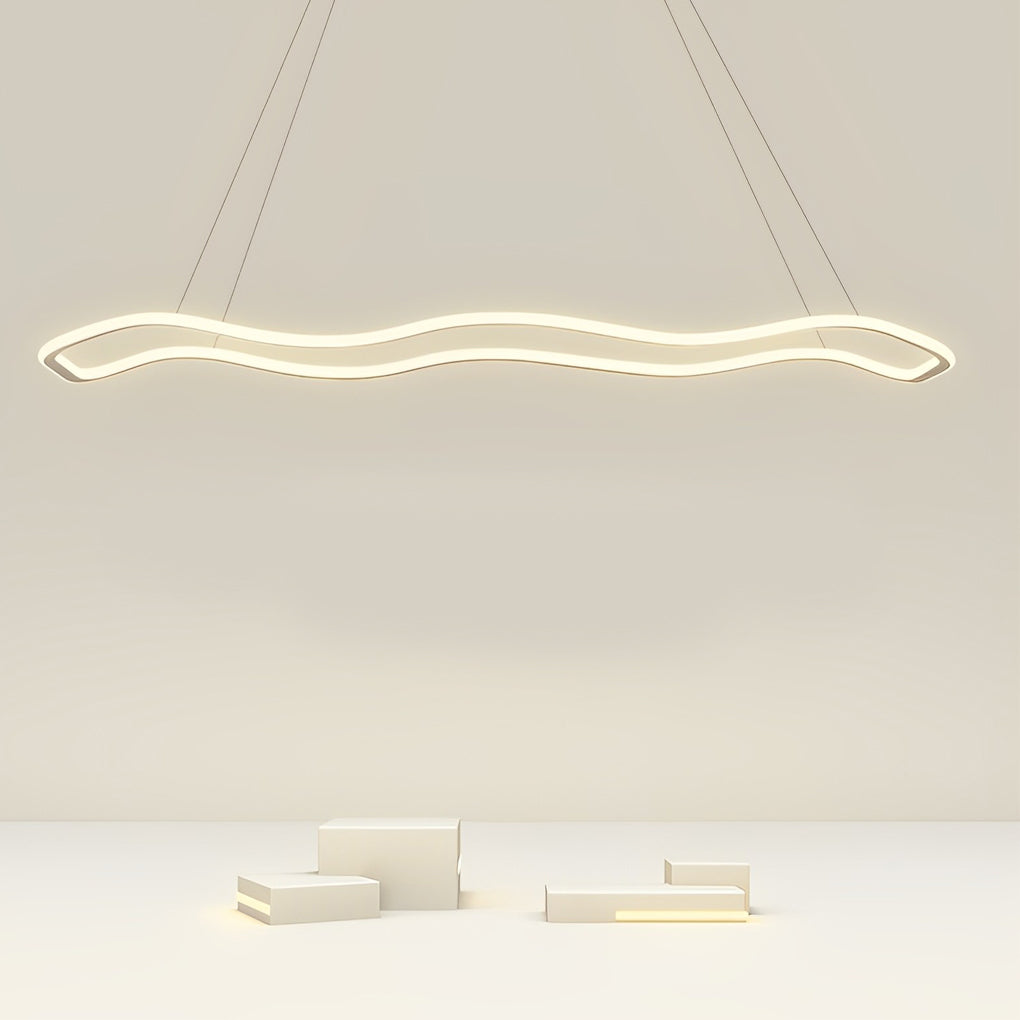 WHITBY WAVES CIRCULAR LED CHANDELIER