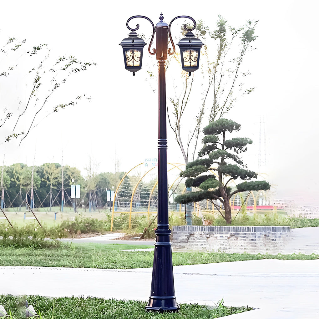 THORNBURY DUAL-ARMED VINTAGE OUTDOOR LANTERNS