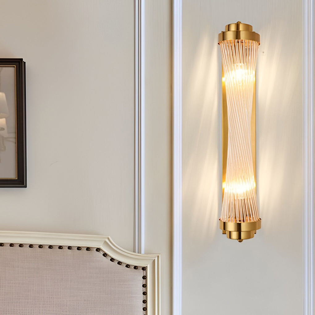WINTERBOURNE CRYSTAL GLOW WALL SCONCE WITH ADJUSTABLE WARM WHITE LIGHT