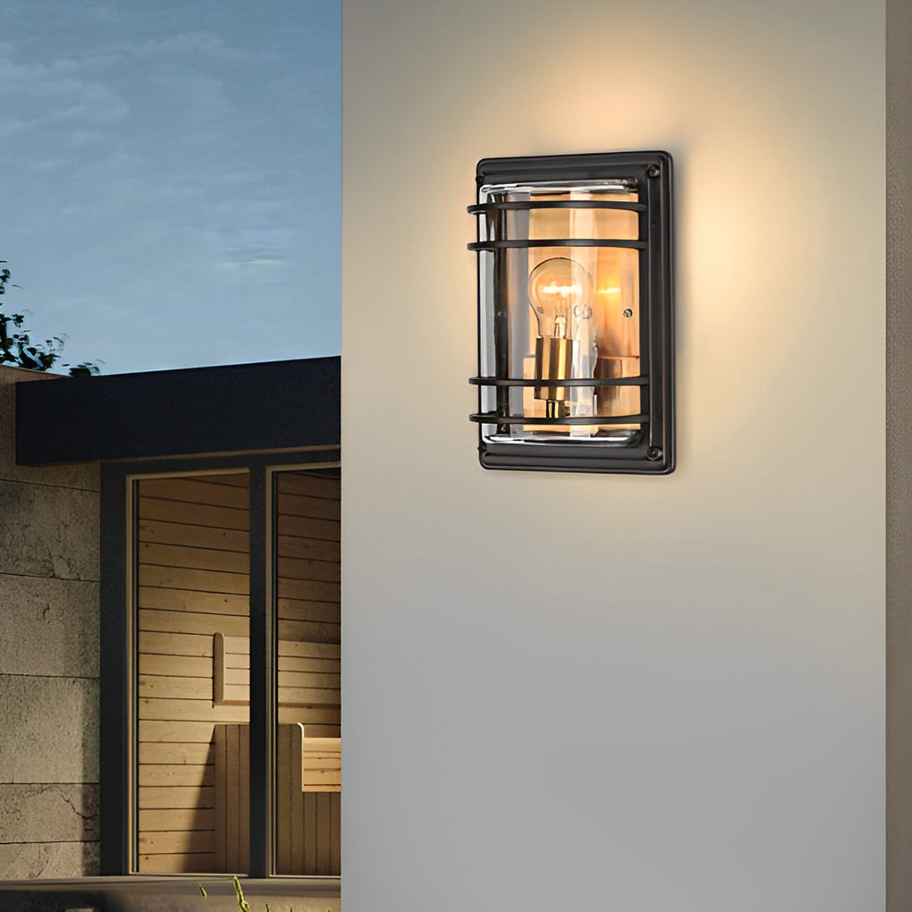 WINDSOR BRONZE GLAZE OUTDOOR WALL SCONCE