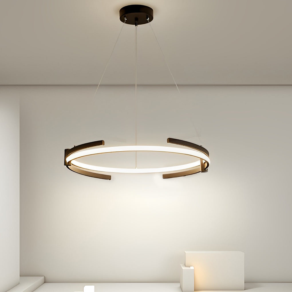 RAVENHALL REMOTE-CONTROLLED DIMMABLE ROUND LED CHANDELIER