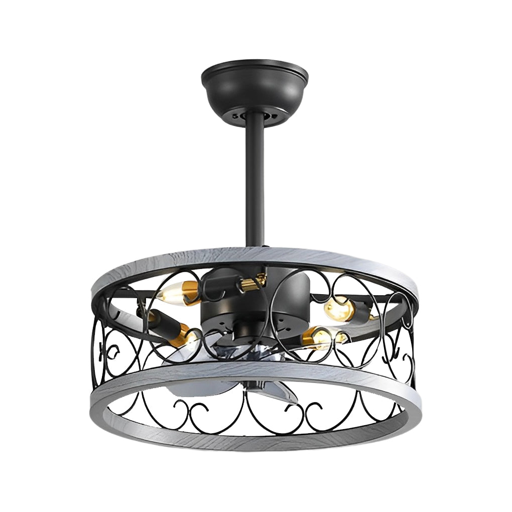 WINDSOR WHISPER BLADLESS CEILING FAN WITH REMOTE CONTROL AND TRIPLE DIMMER