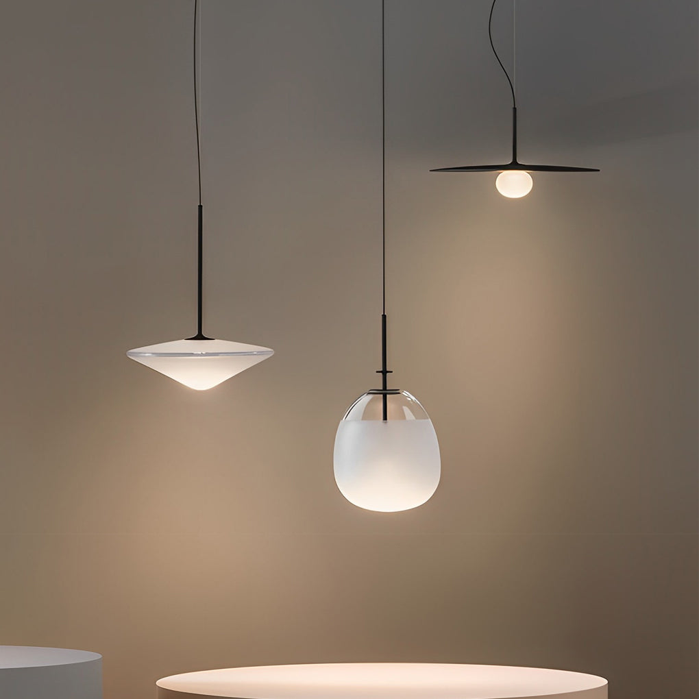 WINTHROP BLACK IRON GLOBE PENDANT LIGHT