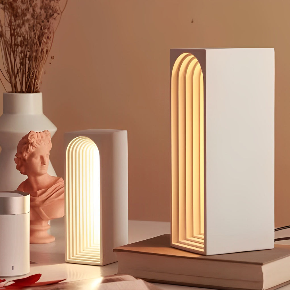 HEATHCLIFF CEMENT RECTANGULAR ILLUMINATOR