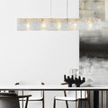 WINDSOR RECTANGULAR CRYSTAL LED CHANDELIER