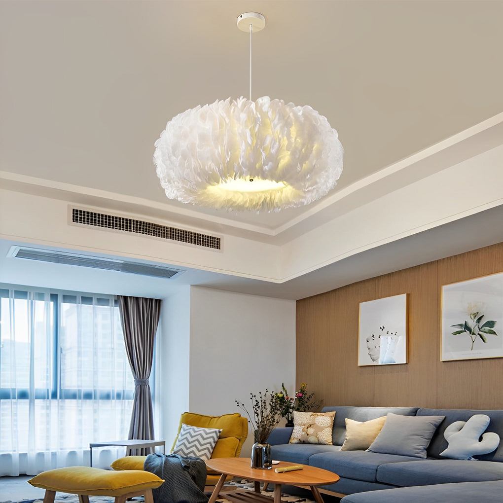 WINDSOR GOSSAMER WHITE PENDANT LIGHT