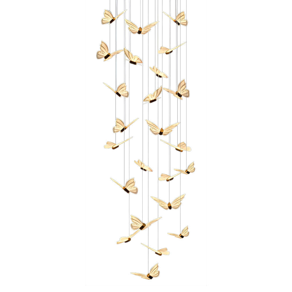 BELLEFLEUR WHIMSICAL TRIPLE-DIMMER HANGING LIGHT