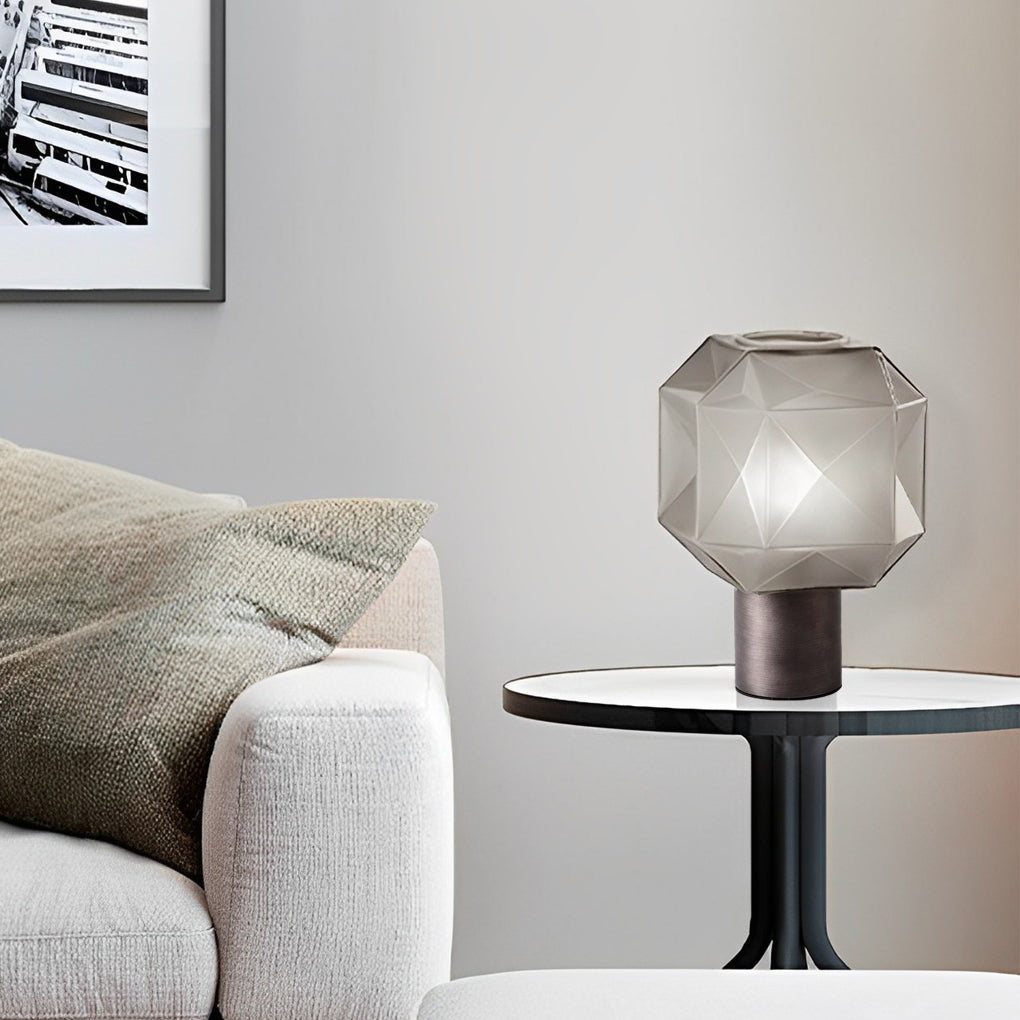 WINDSOR SMOKE ORB TABLE LANTERN