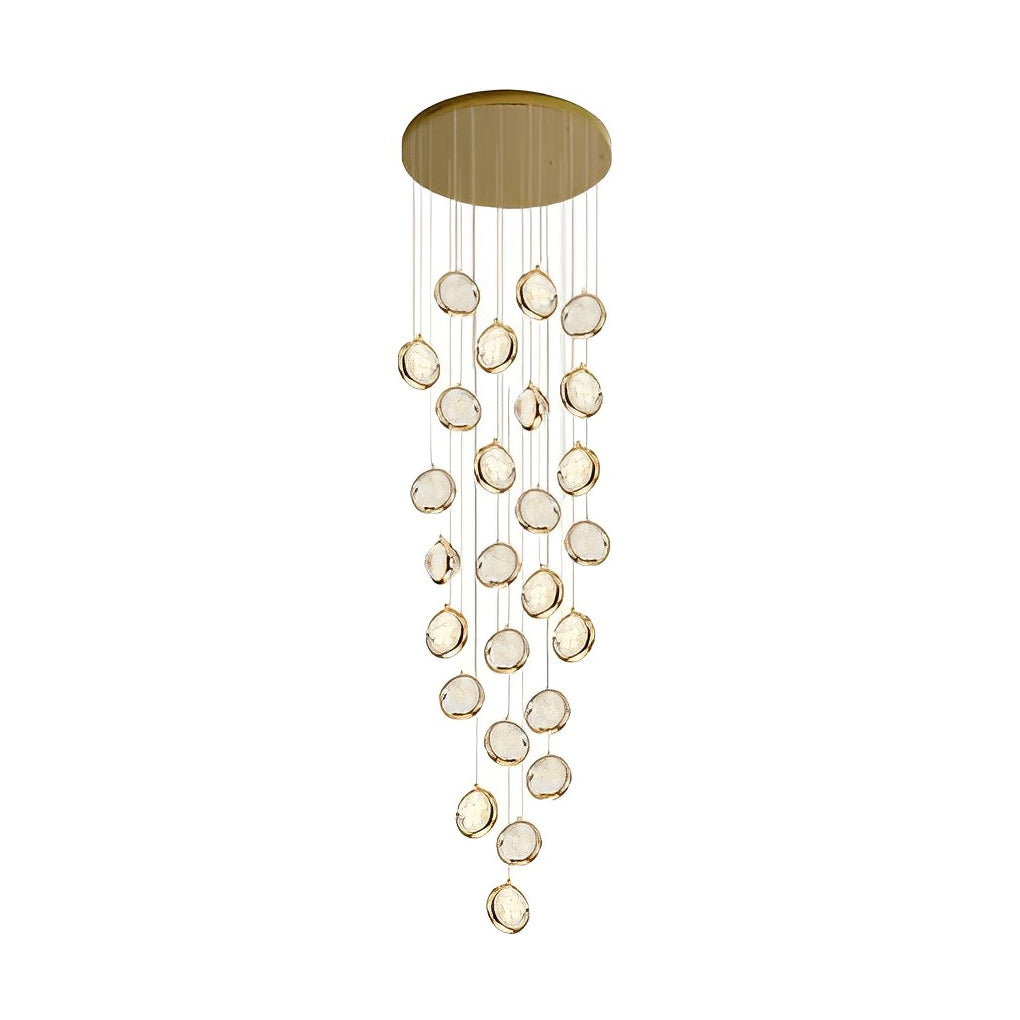 WINTHROP CRYSTAL CASCADE SUSPENSION LIGHT
