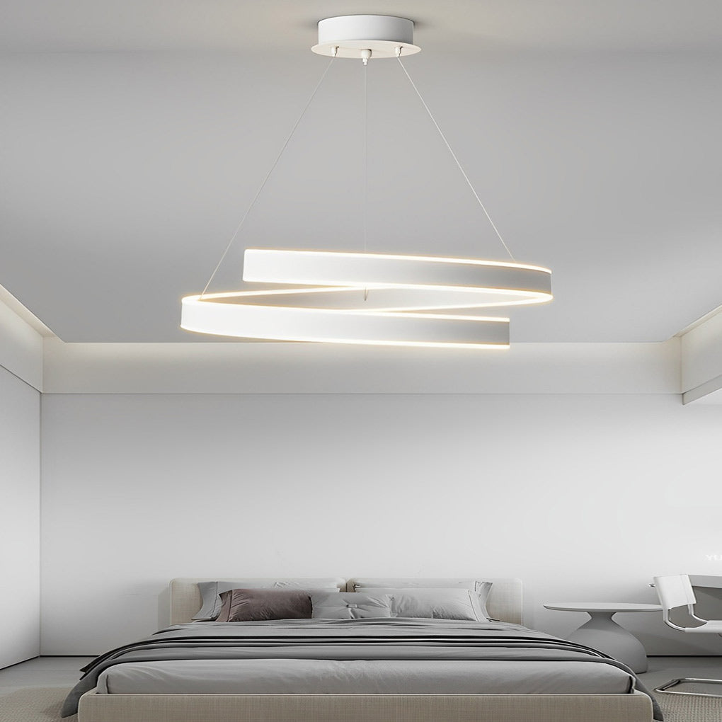 WINTHORPE TRIPLE-TIER DIMMABLE LED CHANDELIER