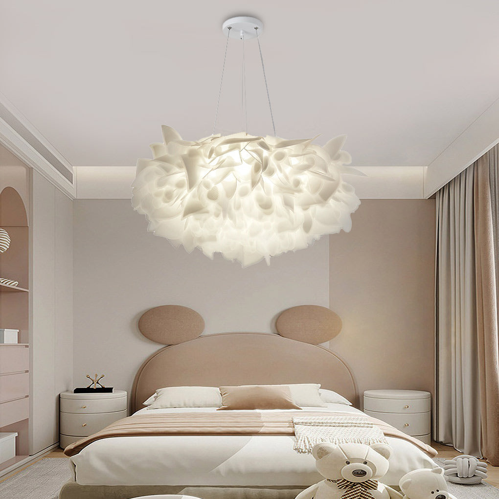 FLORENCE PETAL DUAL-TONE DIMMING LED CHANDELIER