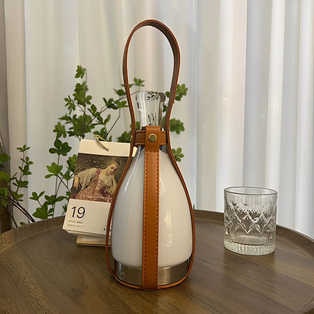 WINDSOR CORDLESS GLOWING LANTERN TABLE LIGHT