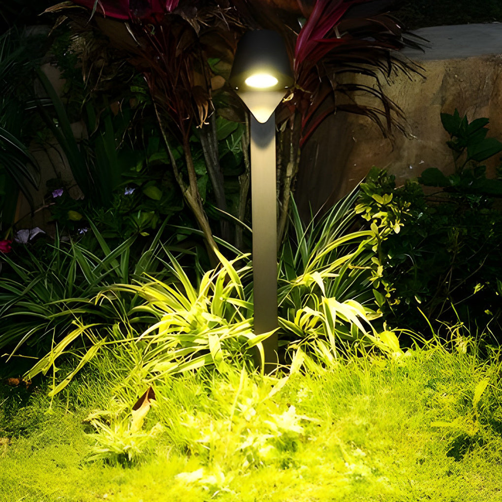 RAVENHALL 10W LED GARDEN PATH LIGHT, MODERN MINIMALIST WATER-RESISTANT ILLUMINATION