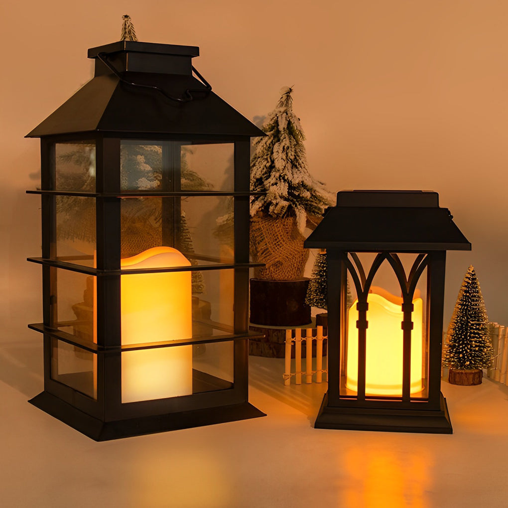RAVENSCROFT SOLAR ILLUMINATOR - WATER-RESISTANT LED LANTERN FOR OUTDOOR USE