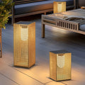 WINDSOR SOLAR CUBE PATHWAY ILLUMINATORS WITH ASIAN AESTHETIC