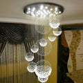 CAMBRIDGE CRYSTAL SPIRAL LED STAIRCASE LUMINAIRE