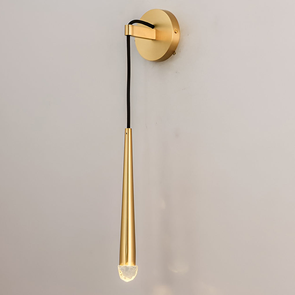 WINTHORPE CRYSTAL STRIP WALL SCONCE