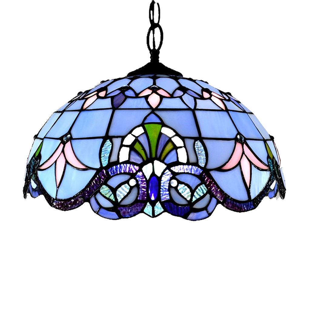 BEAUFORT VIBRANT GLASS BAROQUE CHANDELIER