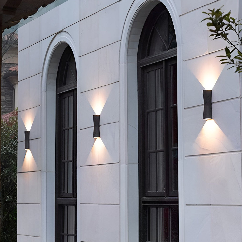 WINTHROP AQUA SHIELD WALL SCONCE WITH DUAL LED BEAMS