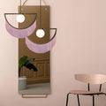FLORENCE ROSE TASSELED LED PENDANT LIGHT
