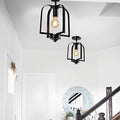 WINTHROP WROUGHT IRON FARMHOUSE CHANDELIER