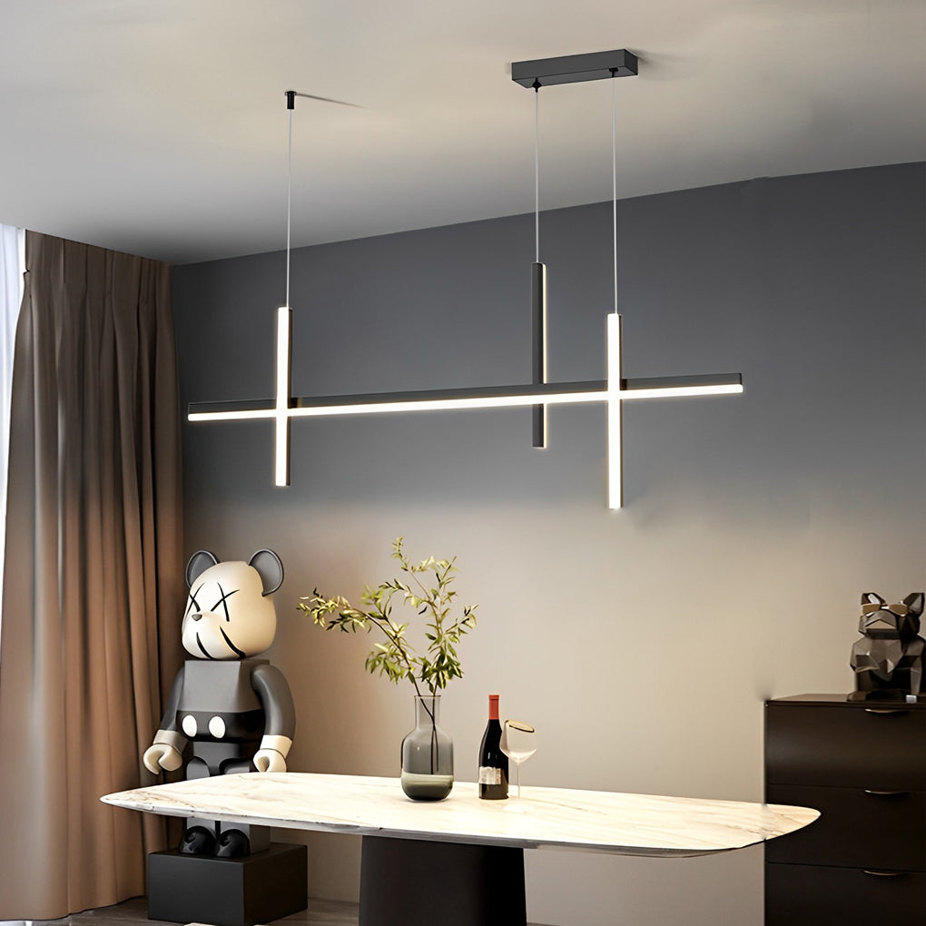 FENWICK LONGLINE DIMMER CHANDELIER WITH GRADUAL LIGHT CONTROL