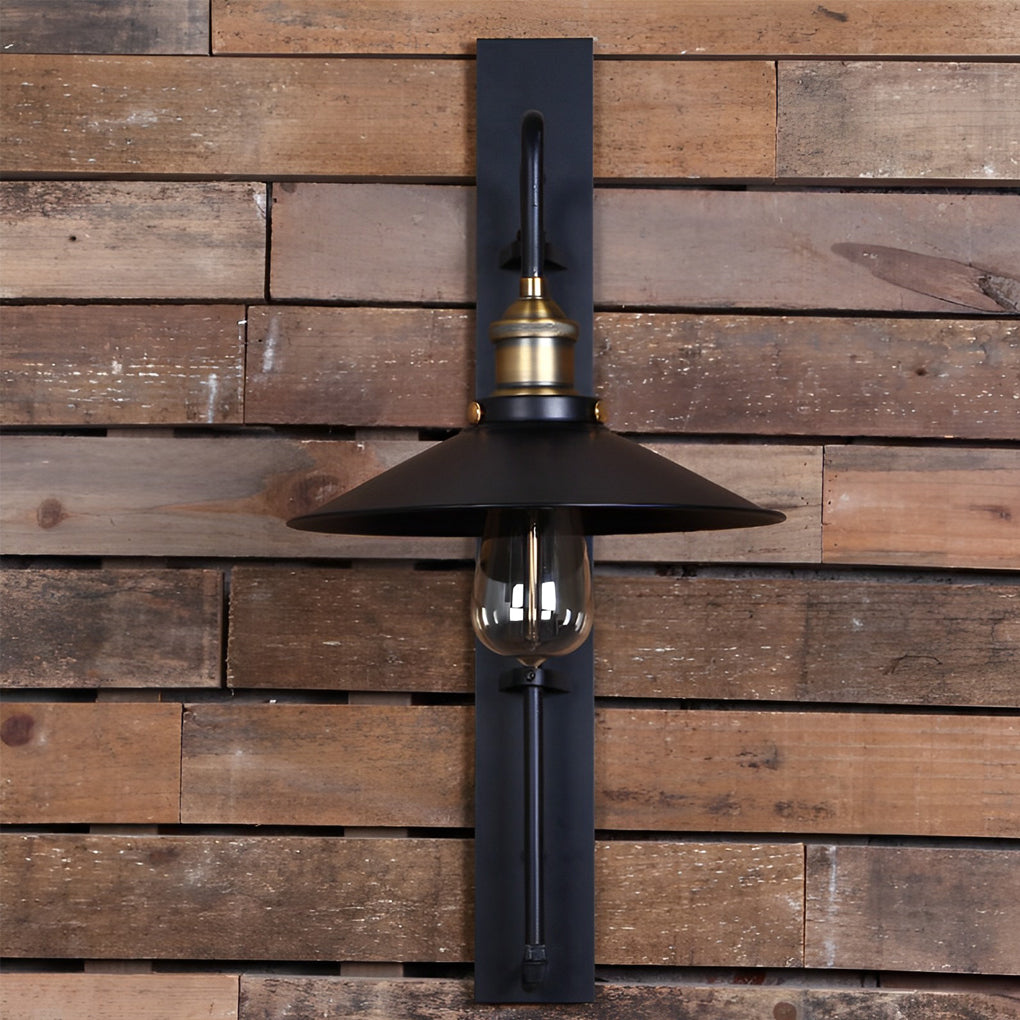 RAVENWOOD VINTAGE STEEL WALL SCONCE WITH ADJUSTABLE ARM