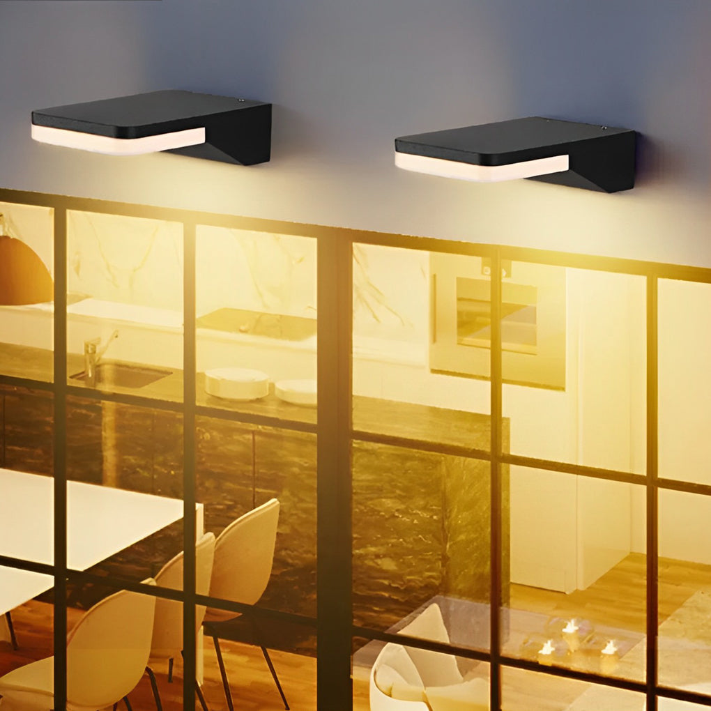 THORNBURY RECTANGULAR LED OUTDOOR WALL LIGHTING