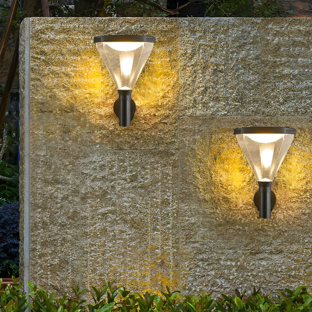 RAVENSHIRE RAINPROOF DIMMABLE SOLAR WALL LANTERN