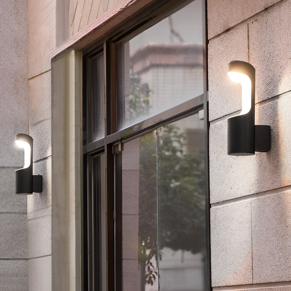 RAVENWOOD AQUA SHIELD MODERN OUTDOOR WALL SCONCE