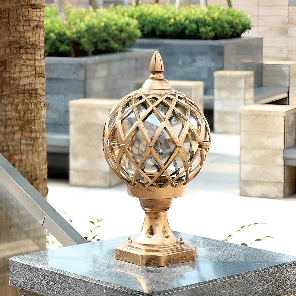 WINDSOR GLASS SPHERE GARDEN ILLUMINATOR