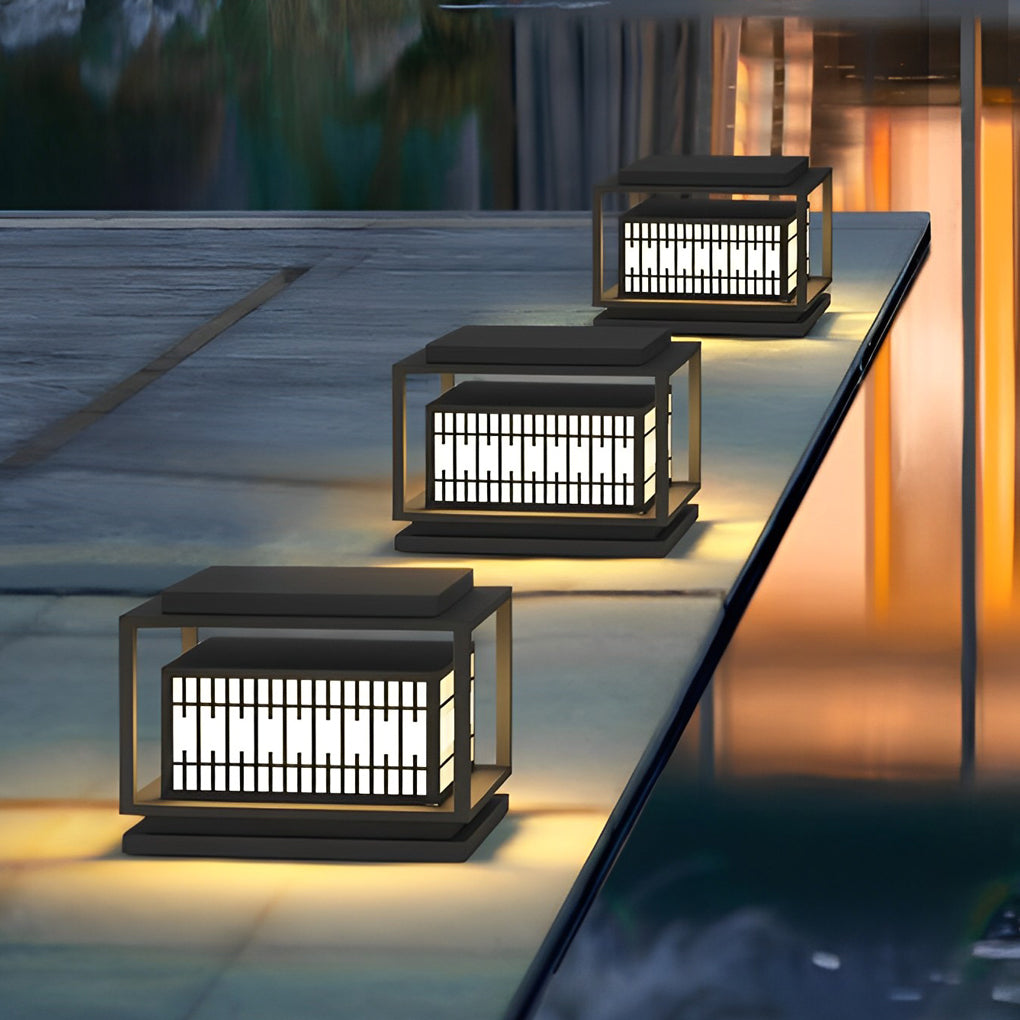 WINDSOR SQUARE VINTAGE LED OUTDOOR PILLAR LIGHTING