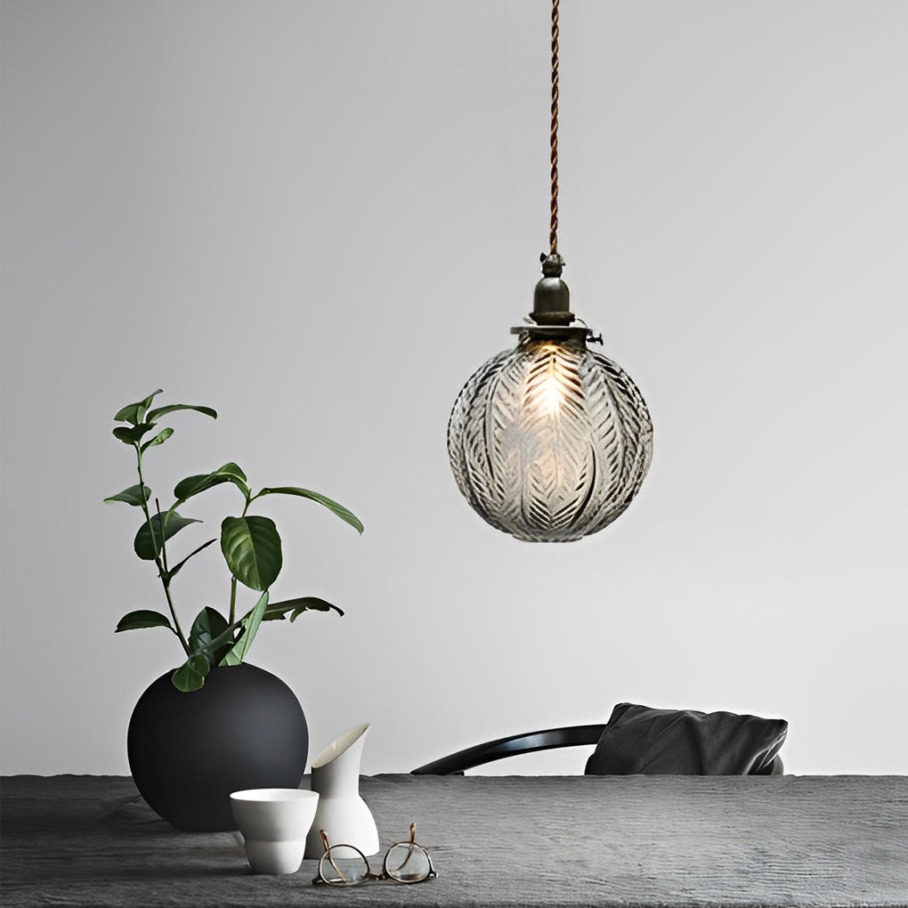 WINTHROP TRIO-LEVEL GLASS ORB PENDANT LIGHTING