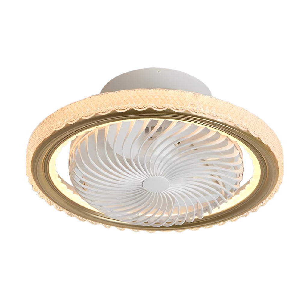 WINTHROP SILENT CIRCULAR LED CEILING FAN WITH TRIPLE DIMMING FUNCTION