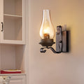 WHITBY GLASS BELL WALL SCONCE