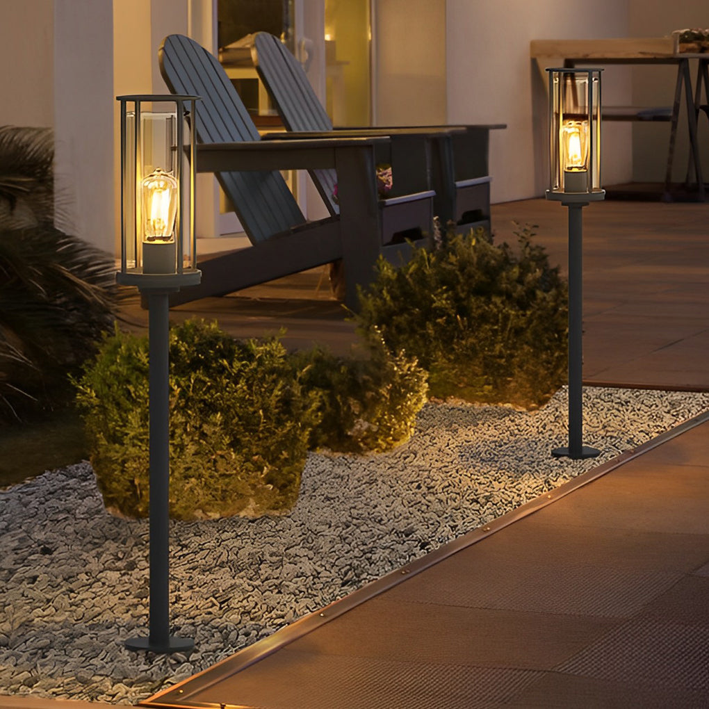 WINDSOR CIRCLE STAINLESS STEEL OUTDOOR LANTERN – Versatile Wall & Post Mounting Options