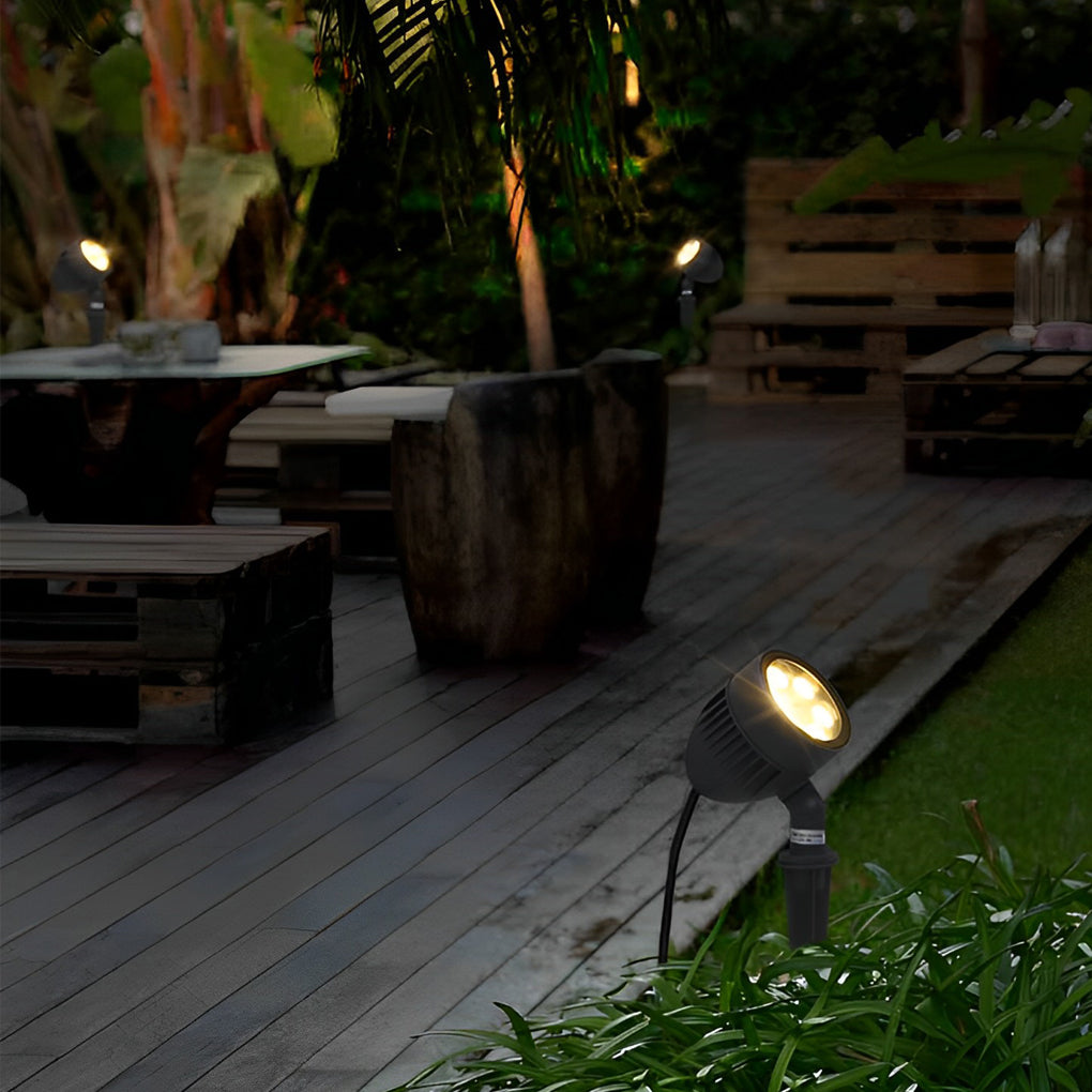 WINDSOR DOME LED SPOTLIGHTS WITH WATER-RESISTANT FINISH