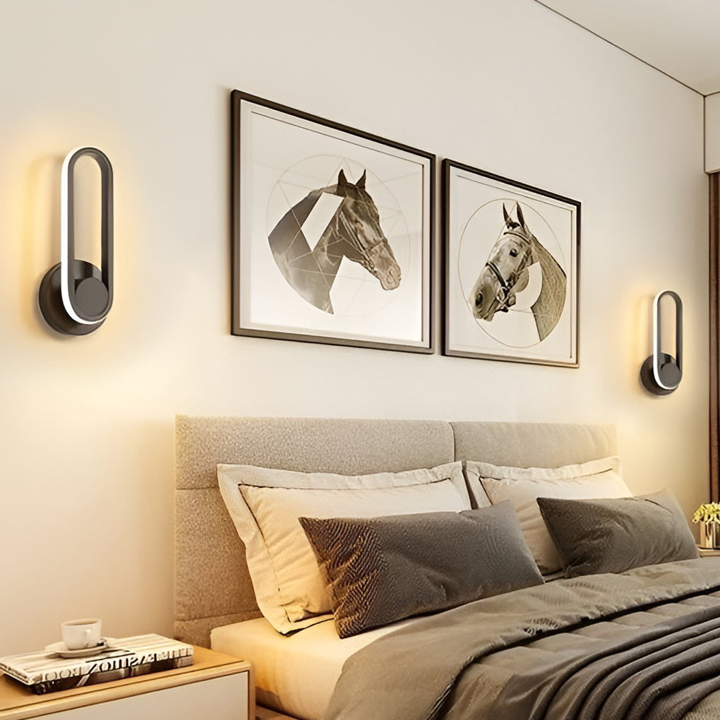 WINTHROP 330° SWIVEL ROUNDED RECTANGLE LED WALL SCONCE