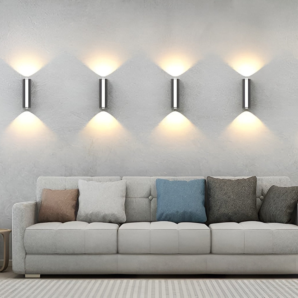 BLACKTHORN RECTANGULAR AQUA-LIT WALL SCONCE