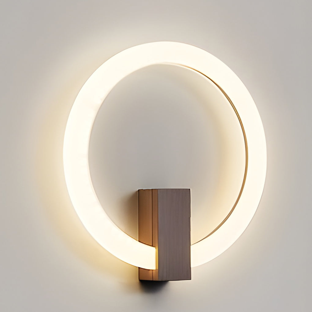 WINDSOR CIRCLE DIMMABLE LED WALL SCONCE