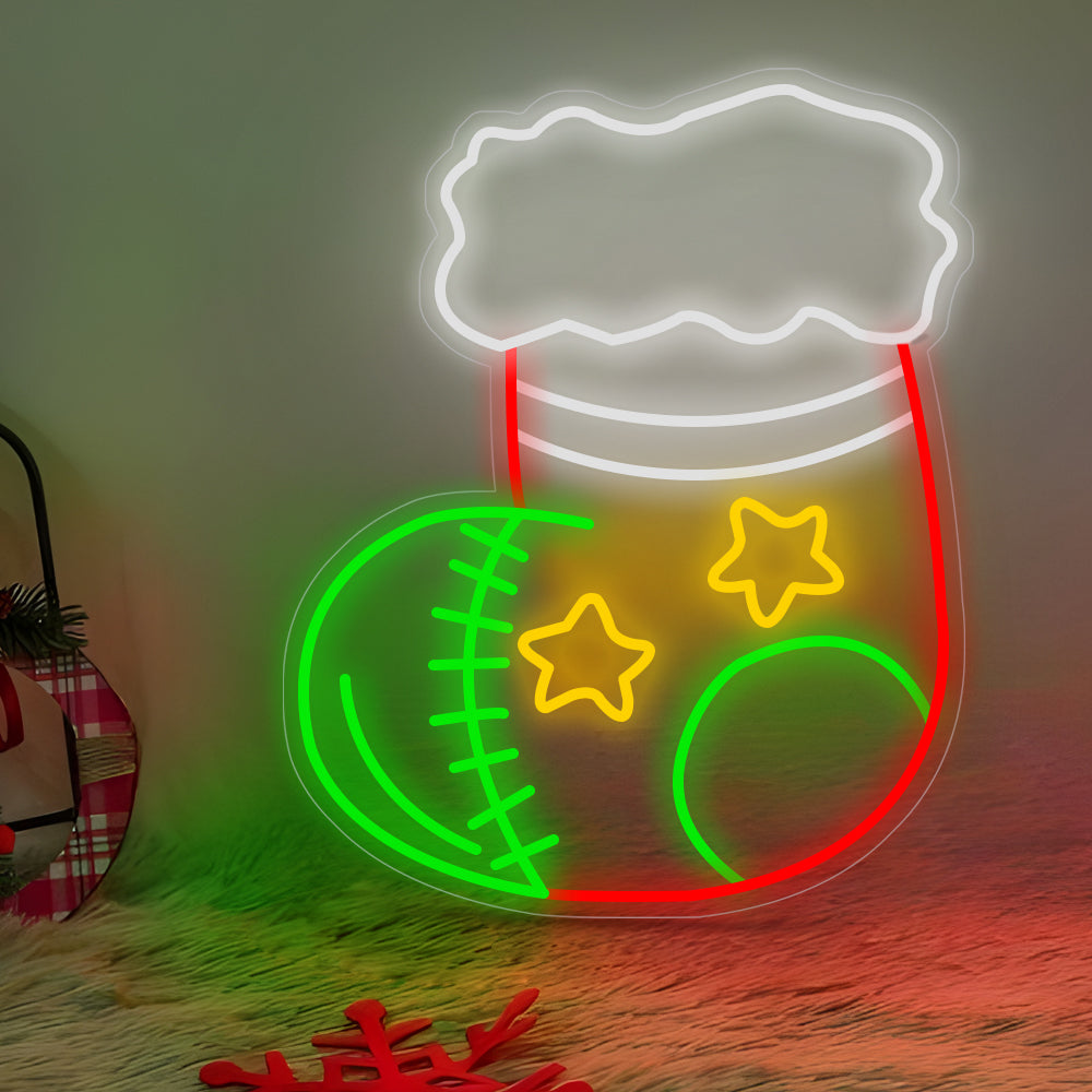 WINTERGLOW CHRISTMAS SOCKS ILLUMINATION ART