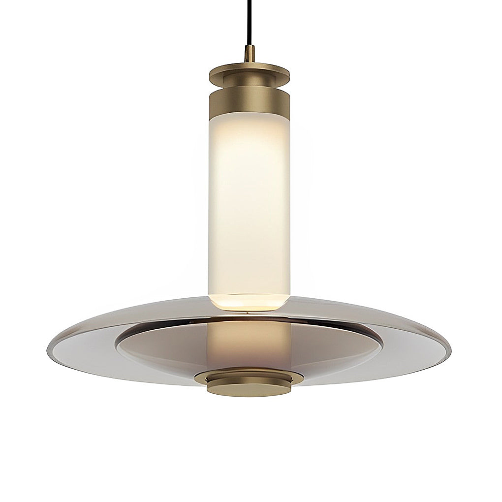 WINTHROP CIRCULAR GLASS ILLUMINATION HANGING LIGHT