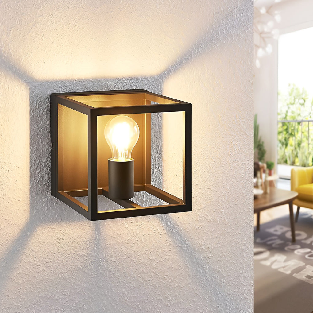 WINTHROP SQUARE MODERN WALL LANTERN