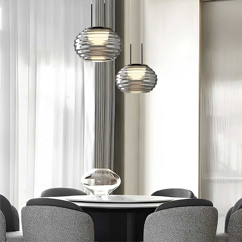 FELICITY SMOKE HUE ORBITAL PENDANT LIGHT