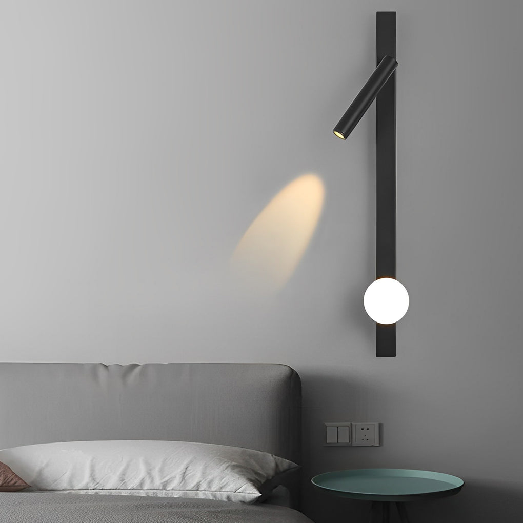 WINTHORPE MODERN METAL BLACK WALL LIGHTING